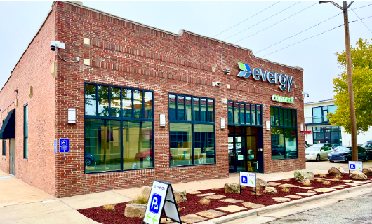 Evergy Connect building in Wichita Kansas