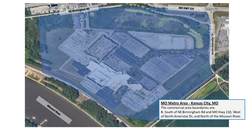 facilities map of kansas city missouri