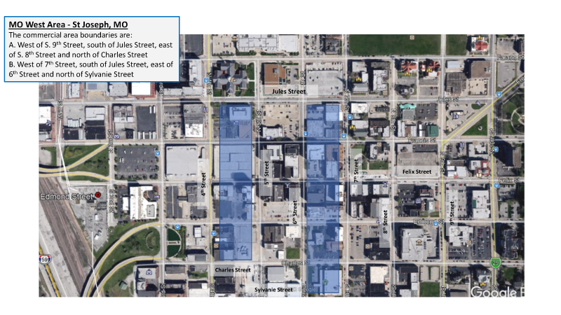 facilities map st joseph missouri
