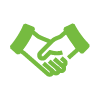 Helping hands icon