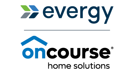 evergy and oncourse home solutions logo
