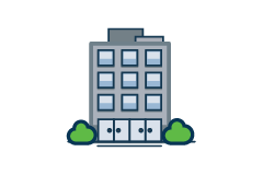 Business Building graphic Business Building graphic