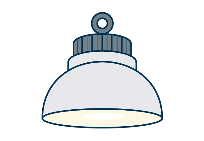 High Bays Lighting graphic