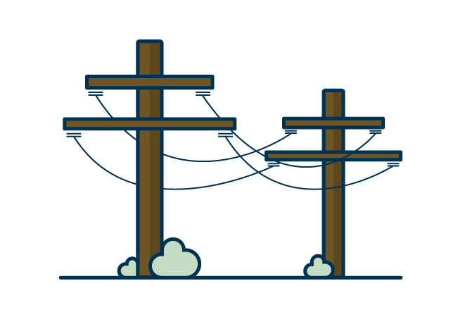 Powerlines graphic