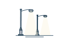 Street Light graphic